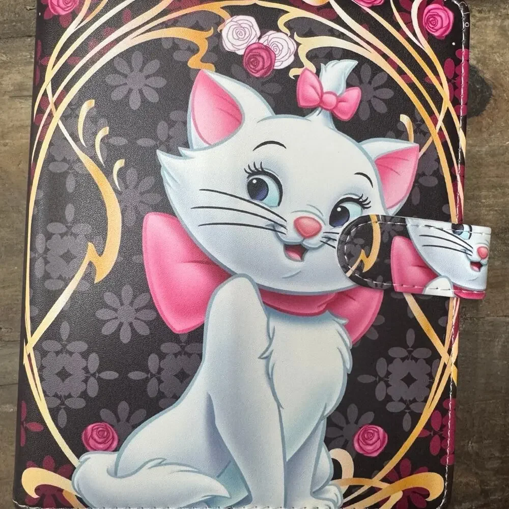 Marie Cat A5 Binder with matching printed paper